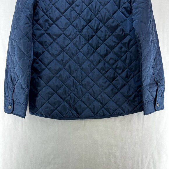 Stormtech Performance Jacket Mens Sz M Bushwick Quilted Utility Snap Front Blue - Picture 7 of 12